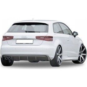 Resim Audi A3 8v Hb 2012 - 16 Uyumlu Yedek Parça Rieger Difüzör Plastik 