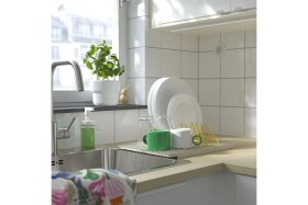 Resim Feyza Design Pratik ve Şık 2'li Bulaşıklık Seti, Beyaz ve Sarı Renk Seçenekleri 