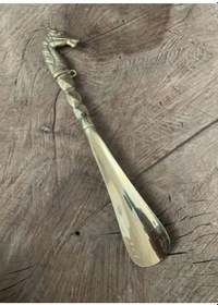 Resim Tuna SARI RENK AYAKKABI ÇEKECEĞİ PİRİNÇ AYAKKABI ÇEKECEK KERATA 28CM 