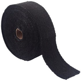 Resim Moveevo 10m Siyah Boru Isı Yalıtım Bezi, 10 Adet Paslanmaz Çelik Bağlayıcı İle, 1022 F Dayanıklı, Kolay Kurulum 