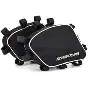 Resim Hightower Soyavısıon Siyah Motosiklet Çerçeve Koruma Çantası - Dayanıklı, Ayarlanabilir Kayış Siyah 