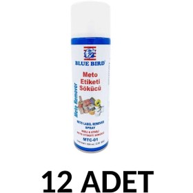 Resim BLUE BIRD 12 Adet 500ml Meto Etiketi Sökücü Sprey 