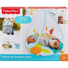 Resim Fisher Price FXC15 Renkli Dostlar Taşınabilir Jimnastik Merkezi 