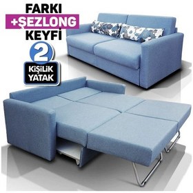 Resim Seray Şezlong Da Olabilen 2 Kişilik Yataklı Servol 