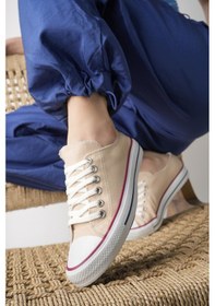 Resim Xstreet Kısa Unisex Keten Ayakkabı Spor Ayakkabı Günlük Sneakers Bej 