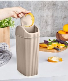 Resim Deco Slim Çöp Kovası Çok Renkli 