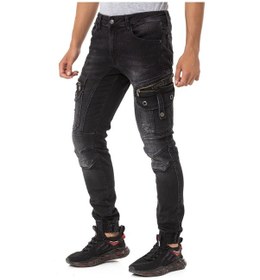Resim Cd845 Rahat Kesim Erkek Jean Pantolon 001 