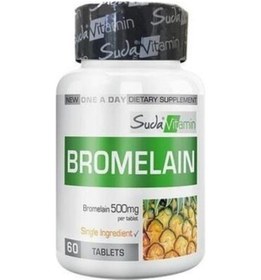Resim Suda Vitamin Bromelain 500 Mg 60 Tablet 