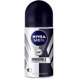 Resim Nivea Men Invisible For Black & White Roll On - Erkek Deodorat 50ml 