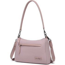 Resim Smart Bags Twill Dimi Kumaş Kadın Omuz Çantası 3325 Ten 