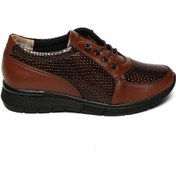 Resim Bestello Bağcıklı Poli Taban Comfort 018-f211-25k Kadın Ayakkabı Taba 