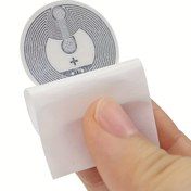 Resim Etiketleme için NFC Etiketleri - Kırmızı NFC Çipli 215 Yuvarlak Beyaz NFC Etiketleri, Ofis ve Okul Malzemeleri, Ürün Etiketleri için İdeal | NFC Etiketleri | Dayanıklı NFC Etiketleri 