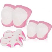 Resim Xinhang Çocuklar Diz Pad Dirsek Muhafızları Koruyucu Dişli Seti Rulo Paten Bisiklet (Pembe) (Yurt Dışından) 