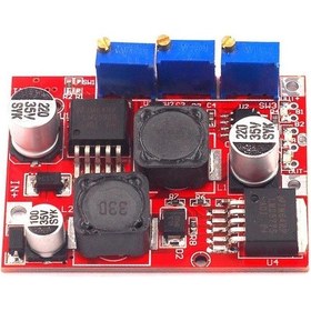 Resim DC-DC Ayarlı Voltaj Yükseltici-Düşürücü Kartı (LM2577 + LM2596) 