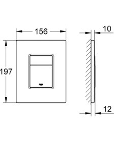 Resim Grohe Skate Cosmopolitan Kumanda Paneli 38732A00 
