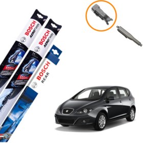 Resim Bosch Seat Leon Muz Silecek Takımı Ön Arka Aerotwın 2005-2009 