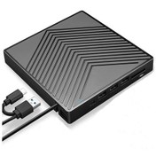 Resim Jeemson Dışarıda Bağlı Type-c Usb3.0 5-in-1 Dvd-rw Cd Yazıcı Optik Sürücü Bilgisayar Taşınabilir Çekirdek Diğer 