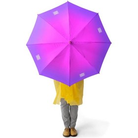Resim Coral High Kids Pembe Mor Renk Geçişli Çocuk Şemsiyesi 12665 Çok Renkli 