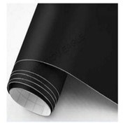 Resim Universal Mat Siyah Yapışkanlı Folyo 122cm X 2 Metre 