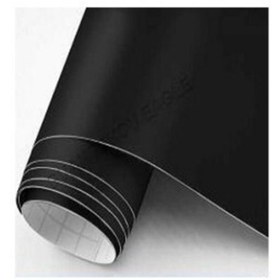 Resim Universal Mat Siyah Yapışkanlı Folyo 122cm X 2 Metre 