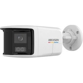 Resim Hıkvısıon 6mp Bullet 2,8mm Ds-2cd1t67g2hp-lıuf/sl Ip Güvenlik Kamera Çift Lensli Color,çift Yönlü Ses, Ip67 