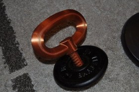 Resim Kettlebell Plastik Aparat 