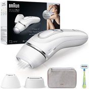 Resim Braun Silk Expert PRO 3 PL3132 300.000 Atımlı Yeni Nesil 2 Başlıklı Kablolu IPL/ Lazer Epilasyon Cihazı 