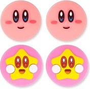 Resim BelugaDesign Kirby Switch Thumb Grips | Sevimli Anime Smash Yıldız Müttefikleri Unutulmuş Toprak | Pastel Pembe Düğme Joystick Kapakları | Nintendo Switch Standart Lite OLED ile Uyumlu 