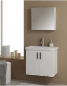 Resim Ece Banyo Slim Smart 60 Cm Banyo Dolap Seti 22Sss028060E 