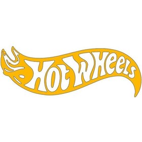 Resim Hot Wheels Sticker Gold 