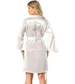 Resim Faal Saten Bride Sabahlık 5905 001 