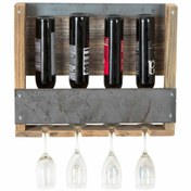 Resim KÜTÜKhouse Wine Şişe Raf 