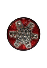 Resim Farplas 24v Sinyal Lambası Ledli Yuvarlak Güleryüz Cobra-mıtsubıshı-otokar-temsa 111 Mm 