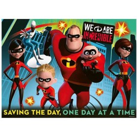 Resim Ravensburger 100 Parça Puzzle Walt Disney İnanılmaz Aile 107162 