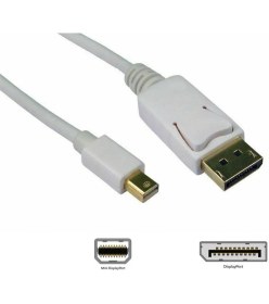 Resim Keepro Mini Display Port To Display Port Kablo 1.8m Beyaz 