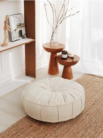 Resim Evodeko Vintage Teddy Yer Minderi 