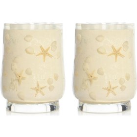 Resim 2 Adet Diş Fırçalık Deniz Yıldızı El Yapımı 400 Gr 7x7x10cm Banyo Seti Çok Renkli 