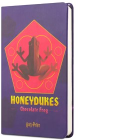 Resim HARRY POTTER SERT KAPAK MINI DEFTER KURBAGA MOR 