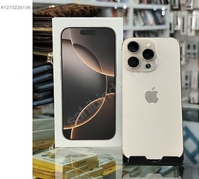 Resim Apple iPhone 16 Pro İkinci El TR | 512 GB | Çöl Titanyum 