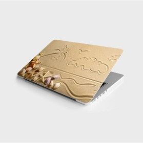 Resim Laptop Sticker Bilgisayar Notebook Pc Kaplama Etiketi Deniz Kabuk (546584757) 