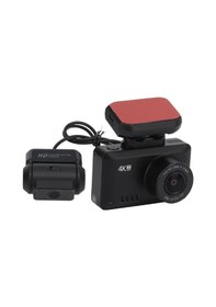 Resim 4k Çift Kamera Araba Dashcam Wifi , Gece Görüşlü, 170 Geniş Açılı Suya Dayanıklı Araç Kamerası 