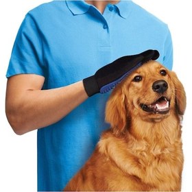 Resim Köpek Tüy Toplama Eldiveni 