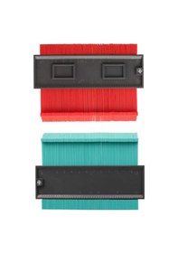 Resim Lemestar 5 İnç Kontur Gauge Ahşap İşleme, Zemin Kaplama Ve Dıy İçin Hassas Kesim Şablonu,mavi 