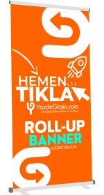 Resim ROLL-UP Banner Baskı - 1 / Mekanizma + Poster 