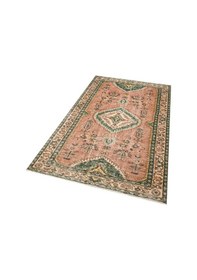 Resim Eskitme El Dokuma Vintage Halı 115 X 197 Cm F1298 