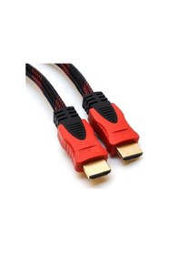 Resim Speeduf 4241 Örgülü Hdmi Kablosu 10 Metre Lcd Laptop Tv Görüntü Kablo Ps3 Ps4 Xboxu 