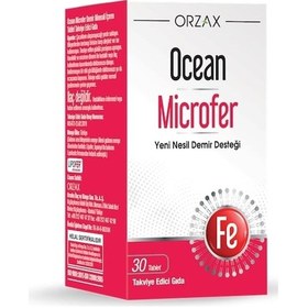 Resim Ocean Microfer Takviye Edici Gıda 30 Tablet 
