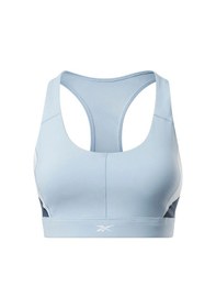 Resim Reebok Lux Racer Bra Kadın Askılı Sporcu Sütyeni - Mavi 