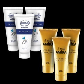 Resim Ersağ 3lü El Kremi 200ml + 3lü Amira El Ve Vücut Bakım Kremi 