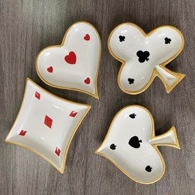 Resim Yeni Reçine Poker Tabak Yüzük Tabak Takı Tabak Fındık Tabak Depolama Tabak Ev Dekorasyonu Tarzı Sanatsal Süsler 